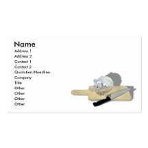 PiggyBankCuttingBoard092110, nom, adresse 1, A… Cartes De Visite Personnelles