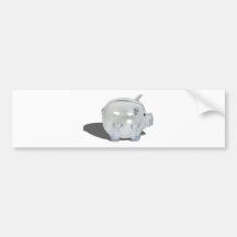 PiggyBankProfile102410 Autocollants Pour Voiture