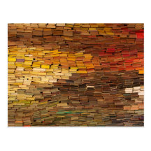 Pile de carte postale de calendrier de livres