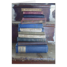pile de livre carte de vœux
