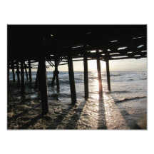 Pilier de Santa Monica Impression Photographique