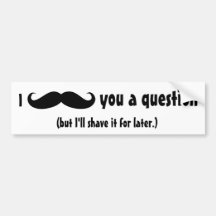 Pilosité faciale drôle de moustache de déguisement adhésif pour voiture