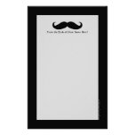 Pilosité faciale drôle de moustache de déguisement papiers à lettres