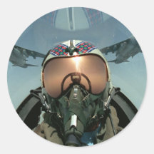 Pilote de l'Armée de l'Air Autocollants