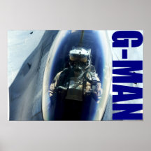 Pilote F-16 Poster