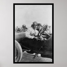 Pilotes de course automatiques 1916 de commerçant  affiches