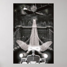 PILOTEZ-MOI À LA LUNE POSTERS