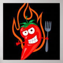 Piments chauds posters