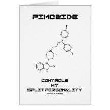 Pimozide commande ma double personnalité cartes de vœux