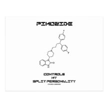 Pimozide commande ma double personnalité carte postale