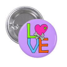 Pin d'Amour-Coeur Badges