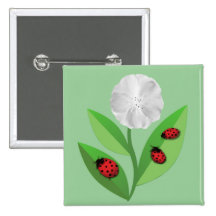 Pin de 3 coccinelles pin's avec agrafe
