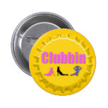 Pin de bouton de chapeau de sac à dos de Clubbin Pin's