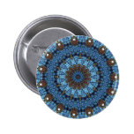 Pin de bouton de Pinback en verre souillé d'étoile Badge