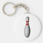 Pin de bowling porte-clés