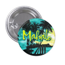 Pin de coucher du soleil de Mahalo Badges Avec Agrafe