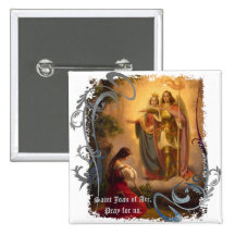 Pin de Jeanne d'Arc de saint Badges
