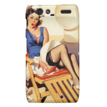 Pin de marin de chaise de plate-forme vers le haut coque droid RAZR