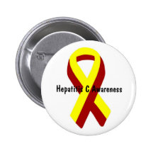 Pin de ruban de conscience de l'hépatite C Pin's Avec Agrafe