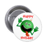 Pin drôle de bouton de Noël Badges Avec Agrafe