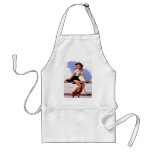 Pin occidental de ranch vintage de Gil Elvgren ver Tabliers