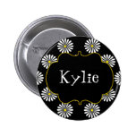 Pin personnalisé de nom de récompense de flower po pin's avec agrafe
