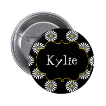 Pin personnalisé de nom de récompense de flower po pin's avec agrafe