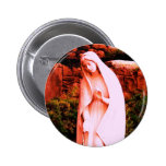 Pin rouge changé de Vierge Marie Badge Avec Épingle