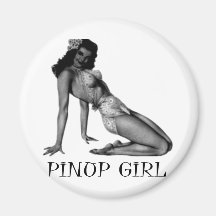 Pin VERS LE HAUT de conception de cool de fille ! Aimant