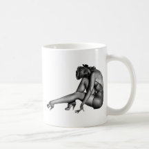 Pin vers le haut de conception de femme ! tasses