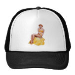 Pin vers le haut de fille casquettes
