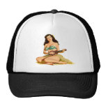 Pin vers le haut de fille casquettes