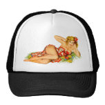 Pin vers le haut de fille casquettes
