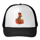 Pin vers le haut de fille casquettes de camionneur