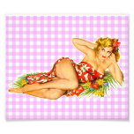 Pin vers le haut de fille photos