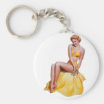 Pin vers le haut de fille porte-clefs