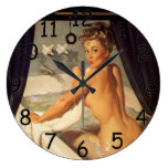 Pin vers le haut d'horloge sale