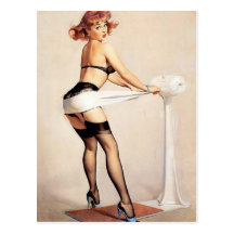 Pin vilain vintage de Guru de forme physique vers  Cartes Postales