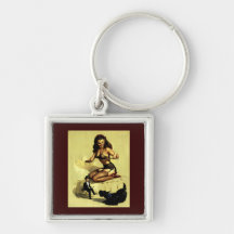 Pin vintage de manipulateur de marionnette d'Elvgr Porte-clef
