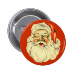 Pin vintage de Père Noël Badge