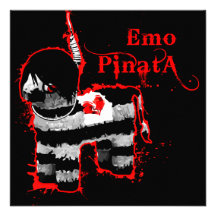 pinata d'emo faire-part personnalisés