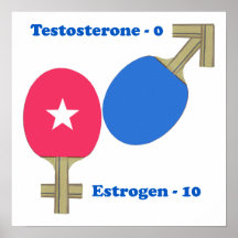 Ping-pong d'oestrogène posters