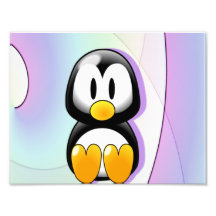 Pingouin adorable photographes