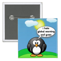 pingouin badge avec épingle