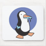 pingouin congelé de glaçon tapis de souris