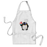 Pingouin de Baker avec le petit gâteau II Tabliers