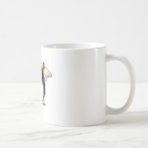 Pingouin de cupidon tasse à café