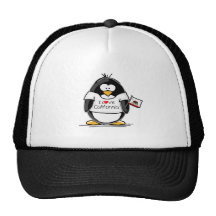 Pingouin de la Californie Casquettes De Camionneur