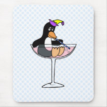Pingouin de partie tapis de souris