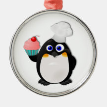 Pingouin "de pingouin de Baker" avec l'ornement de